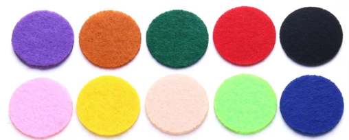 Pads couleur variante huile essentiel