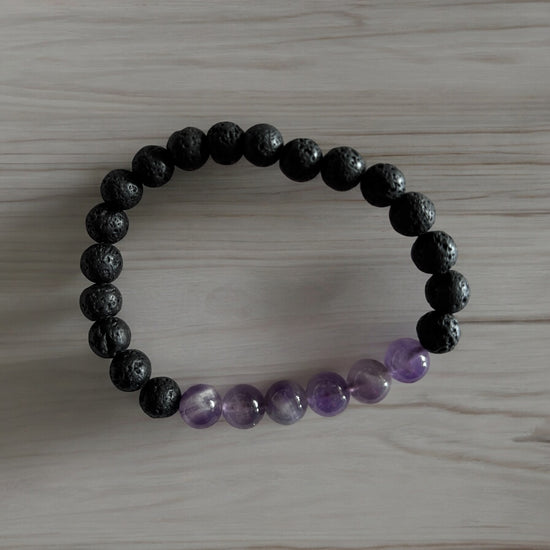 Bracelets diffuseurs – Sérénité cristalline - pierres semi-précieuses