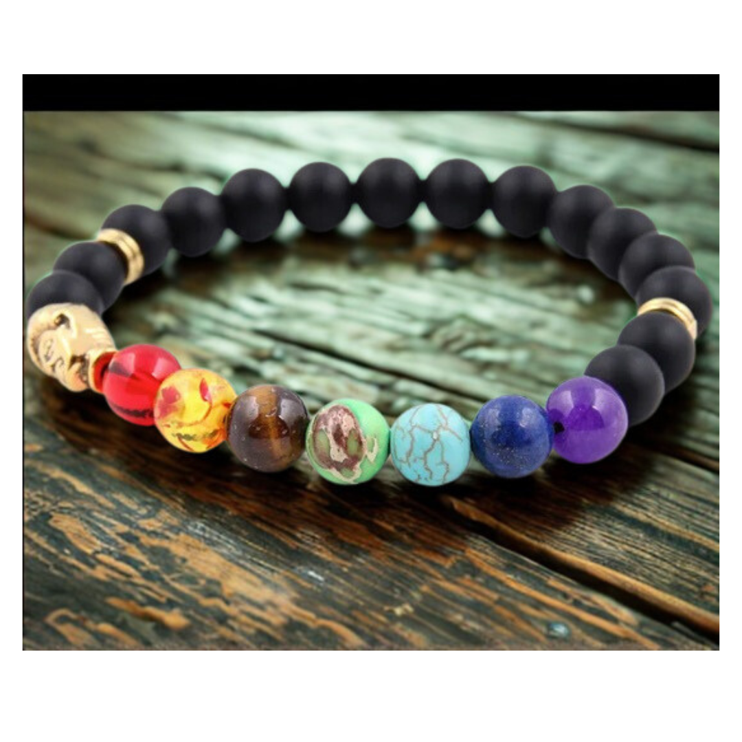 Sérénité & Chakras |  7 chakras | Bracelet diffuseur