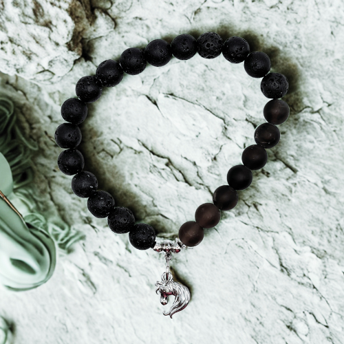 Instinct Royal | Smoky Quartz | Bracelet diffuseur