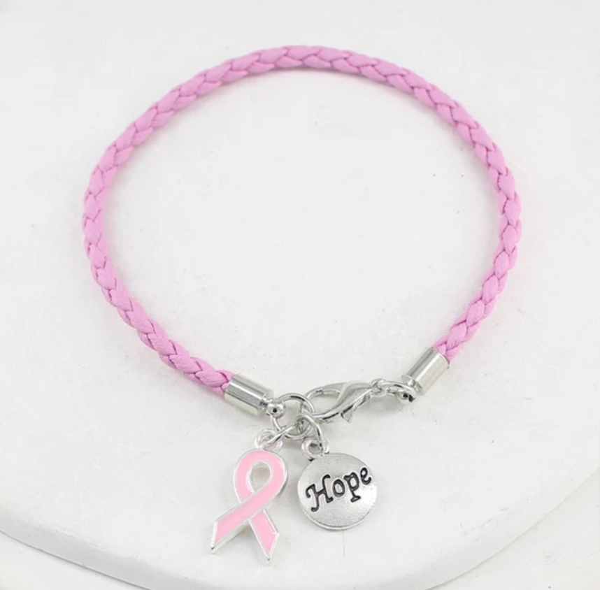 Bracelet en cuire avec hope