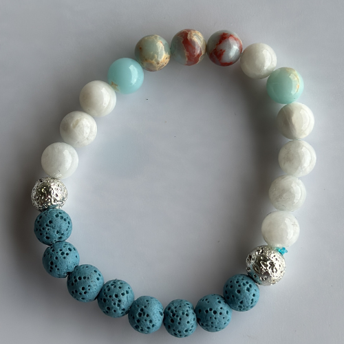 Énergie douce   |  Pierre de souschan  |  Bracelet diffuseur