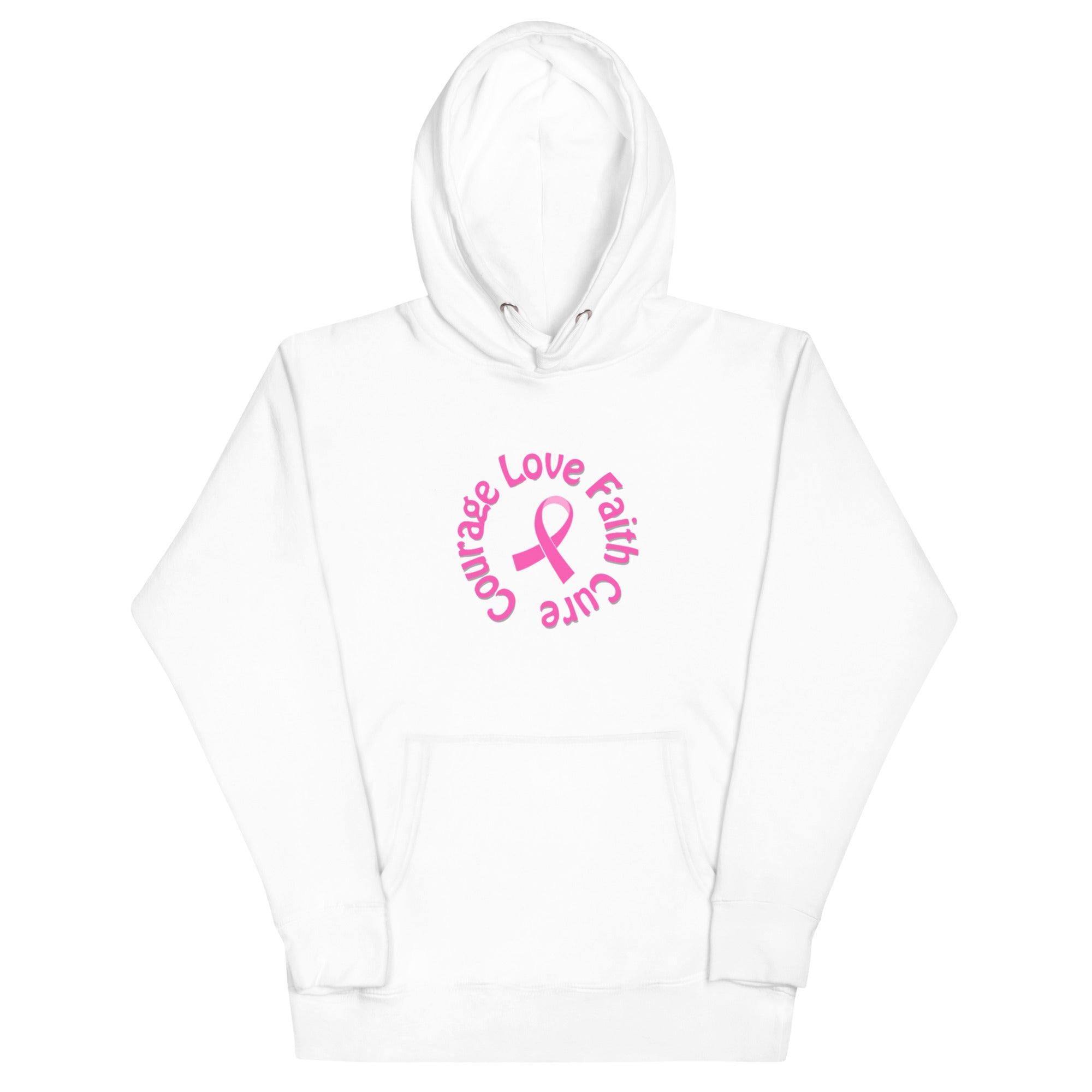 Hoodies blanc unisex