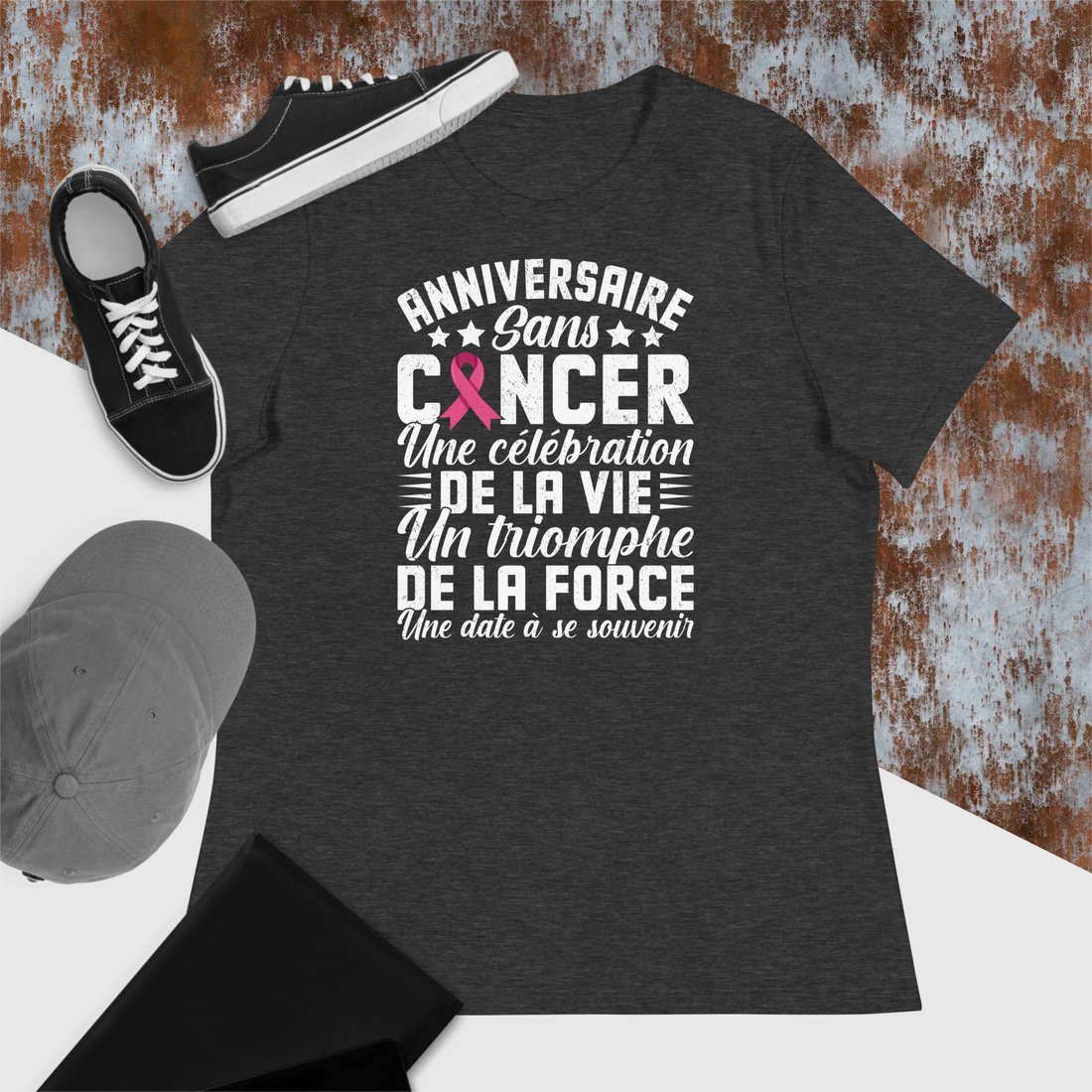 Cancer Free Birthday - Dark Model