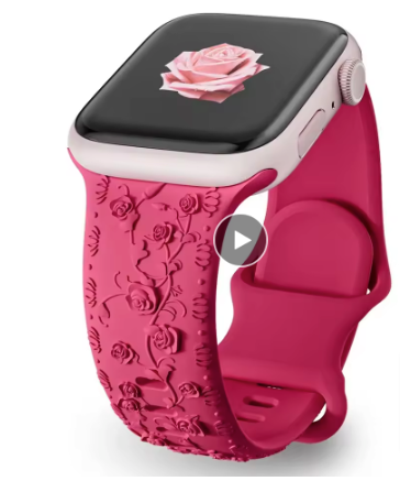 Pink Ribbon Apple Watch Band