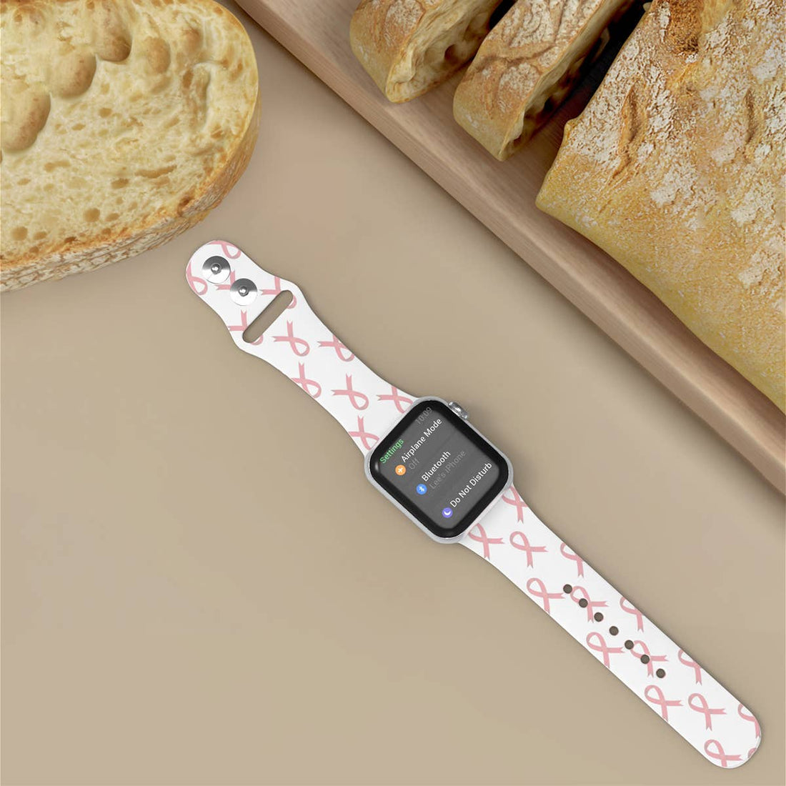 Pink Ribbon Apple Watch Band
