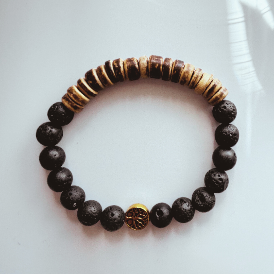 Diffuser Bracelet – Natural Coconut Radiance