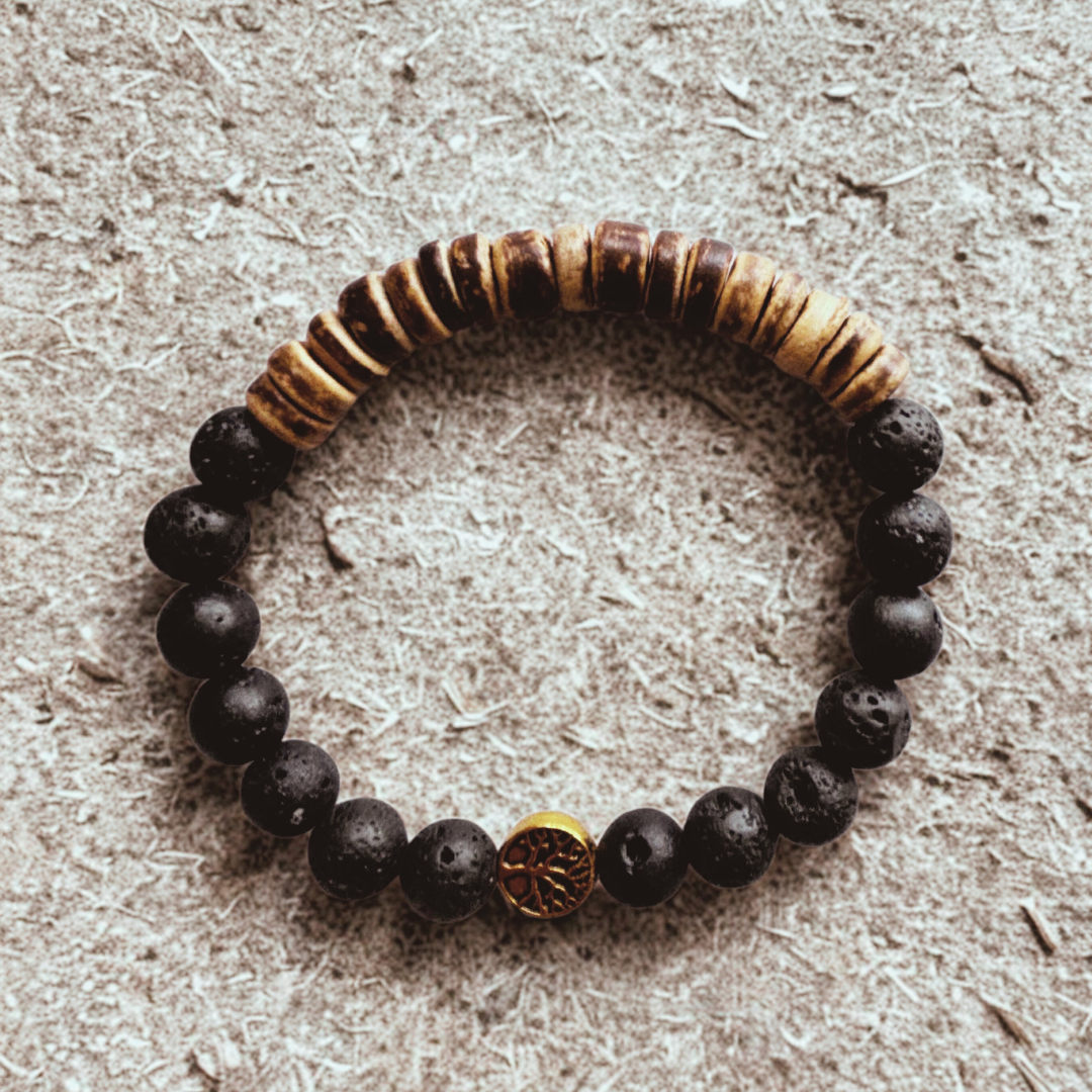 Diffuser Bracelet – Natural Coconut Radiance