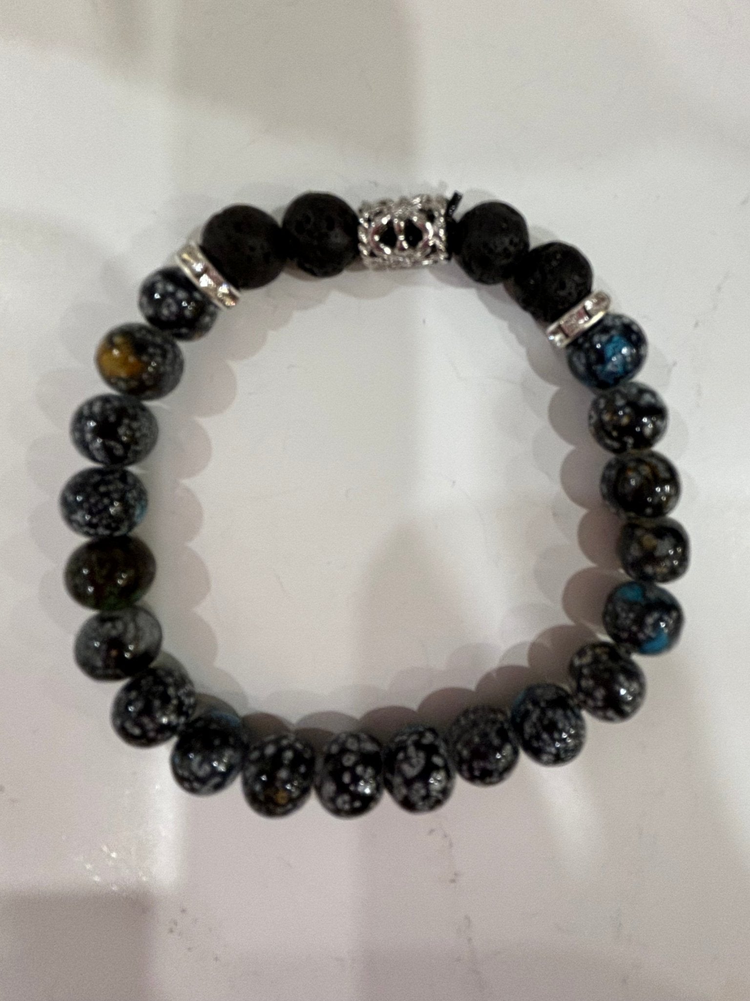 Authentique l Pierre de type cloisonne l Bracelet diffuseur -Bracelet- Christiane Constantineau