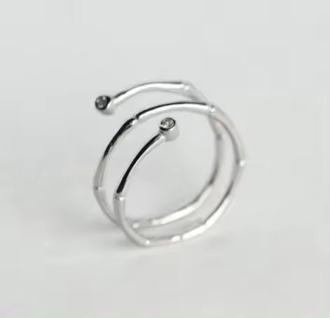 Bagues Vintage en argent Sterling 925 -Bijoux- Christiane Constantineau