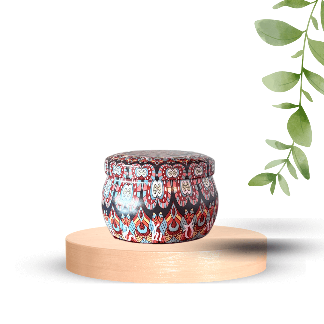 Bougie mandala 116 Festivals -Bougies- Christiane Constantineau