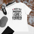 Cancer Free Anniversary - White Model -T-Shirt- Christiane Constantineau