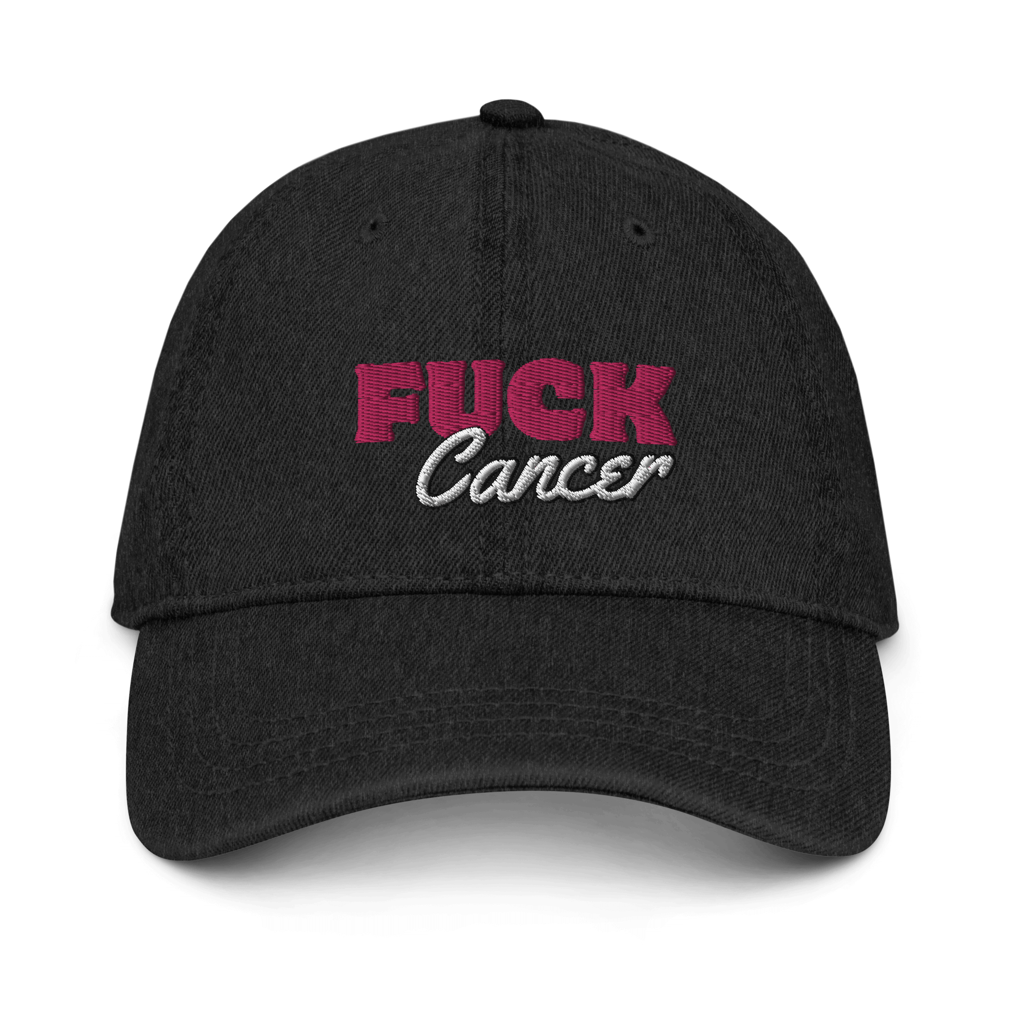 Fuck Cancer Denim Cap