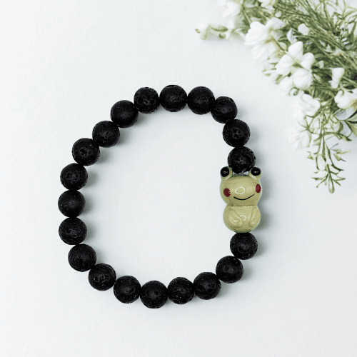 Métamorphose | Pierre de lave | Bracelet diffuseur -Bracelet- Christiane Constantineau