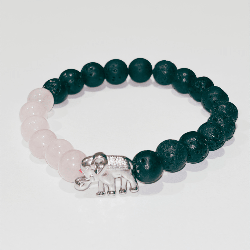 Sanskara l'âme positive | Quartz rose | Bracelet diffuseur -Bracelet- Christiane Constantineau
