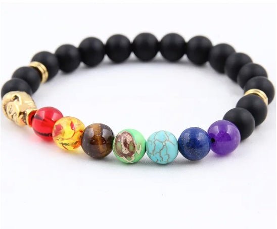 Sérénité & Chakras | 7 chakras | Bracelet diffuseur -Bracelet- Christiane Constantineau