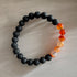 Sérénité cristalline | Cornaline, Quartz, Oeil de tigre, Améthise, Lapis, Citrine et Tourmaline | Bracelet diffuseur -Bracelet- Christiane Constantineau