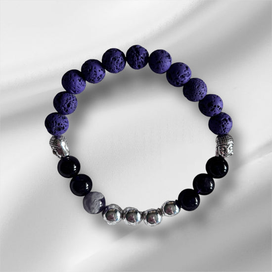 Sérénité Spirituelle | Améthyste | Bracelet diffuseur -Bracelet- Christiane Constantineau