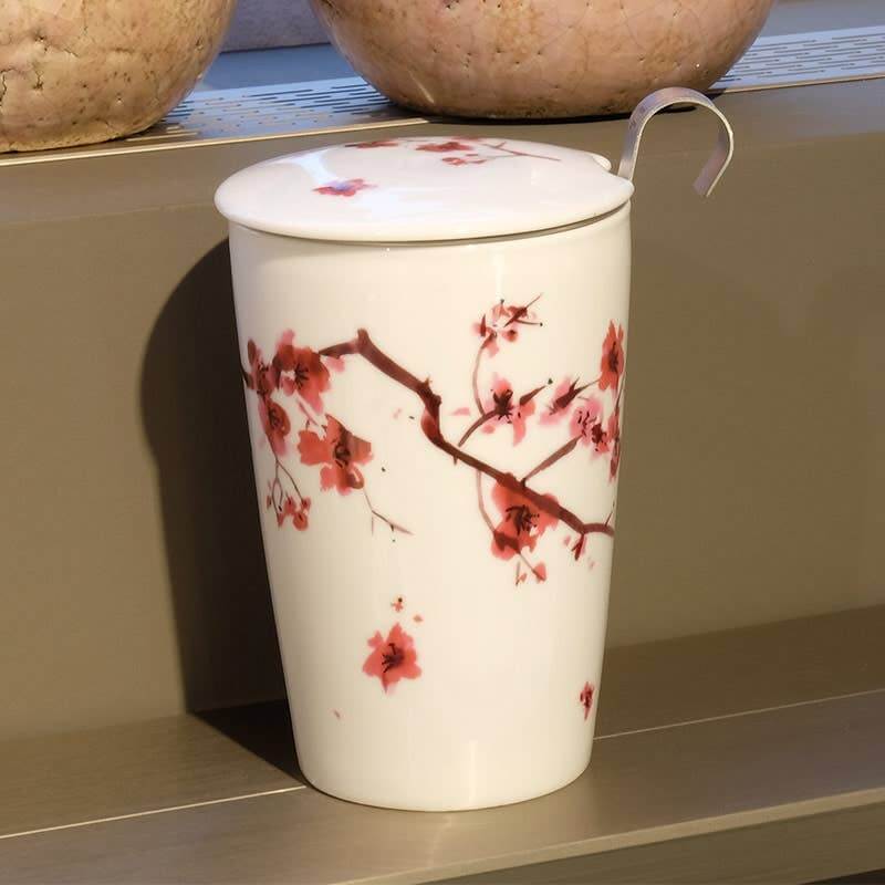 Tasse à thé en porcelaine -Tasses à thé- Christiane Constantineau
