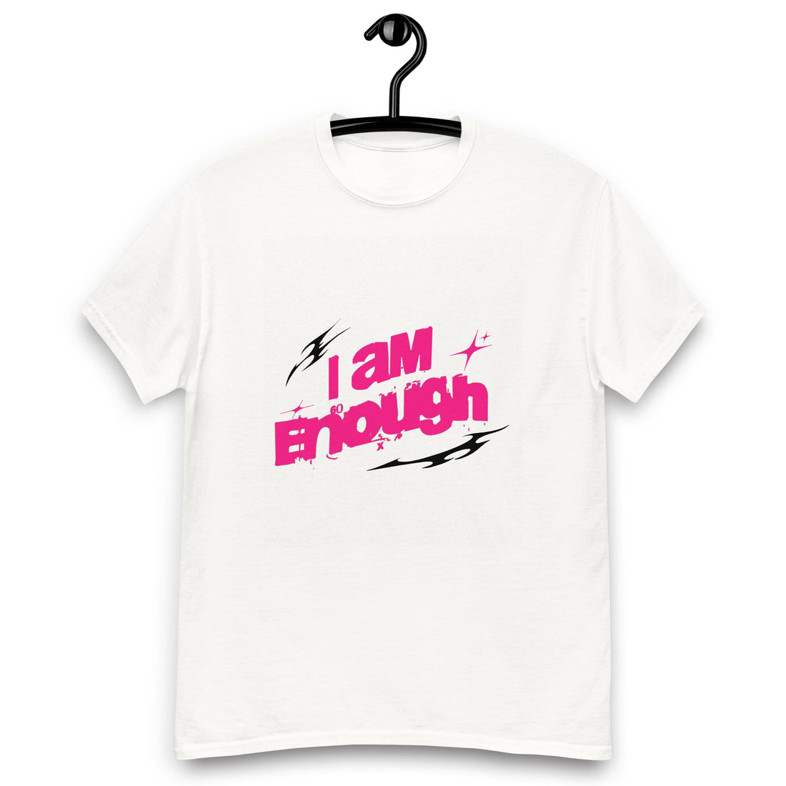 Unisex short-sleeve T-shirt - I am enough - Christiane Constantineau