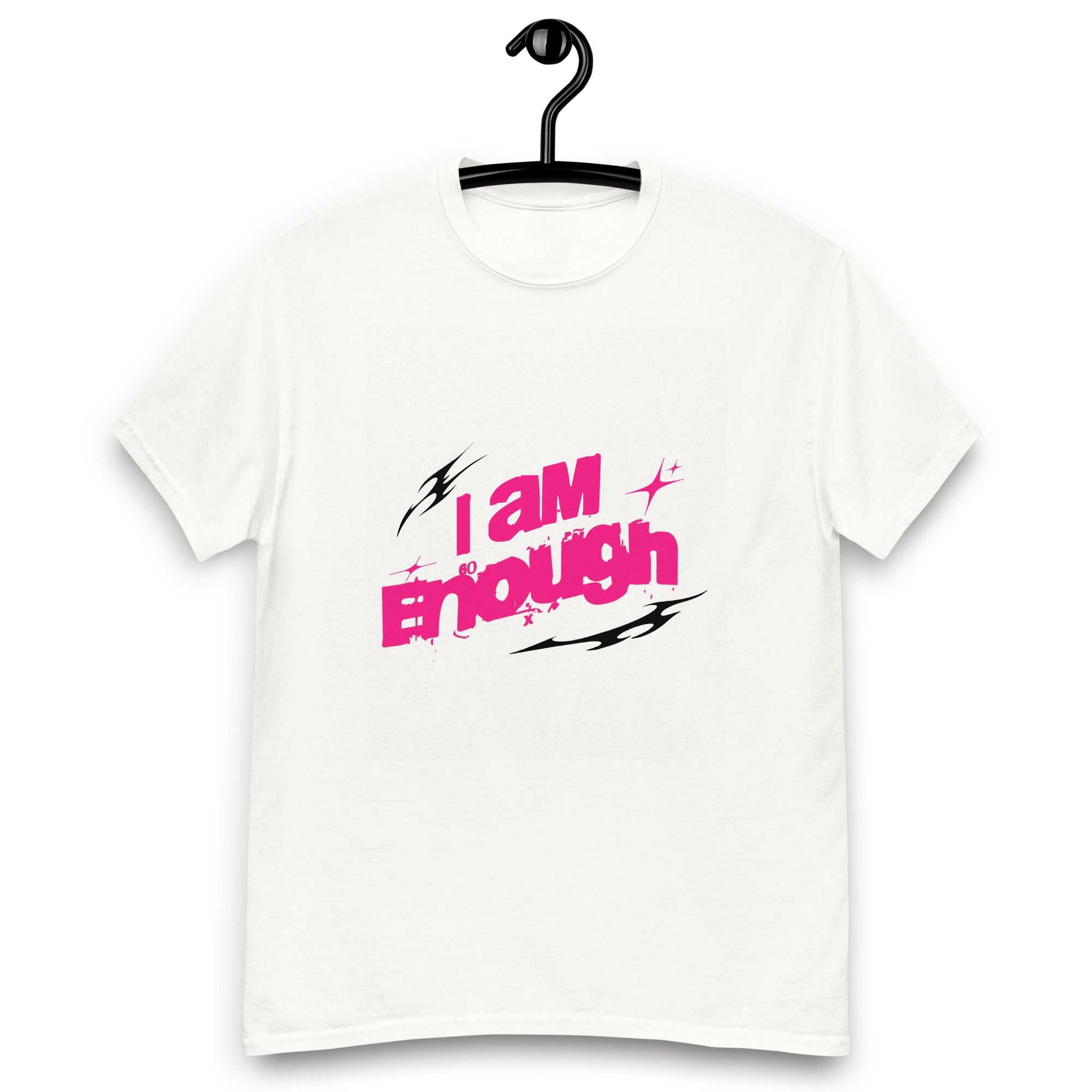 Unisex short-sleeve T-shirt - I am enough - Christiane Constantineau