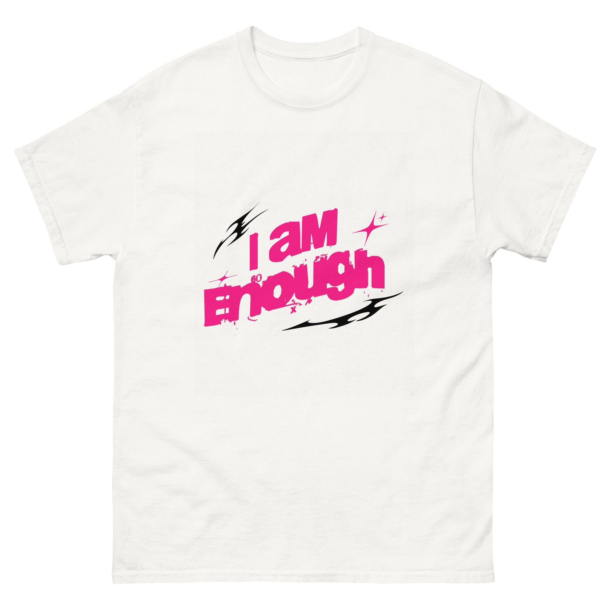 Unisex short-sleeve T-shirt - I am enough - Christiane Constantineau