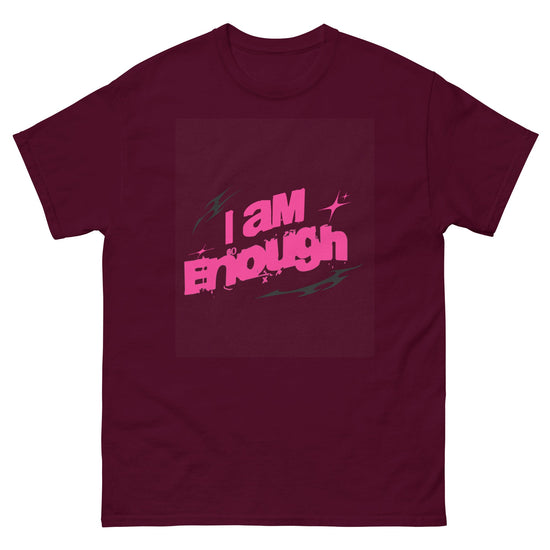 Unisex short-sleeve T-shirt - I am enough - Christiane Constantineau