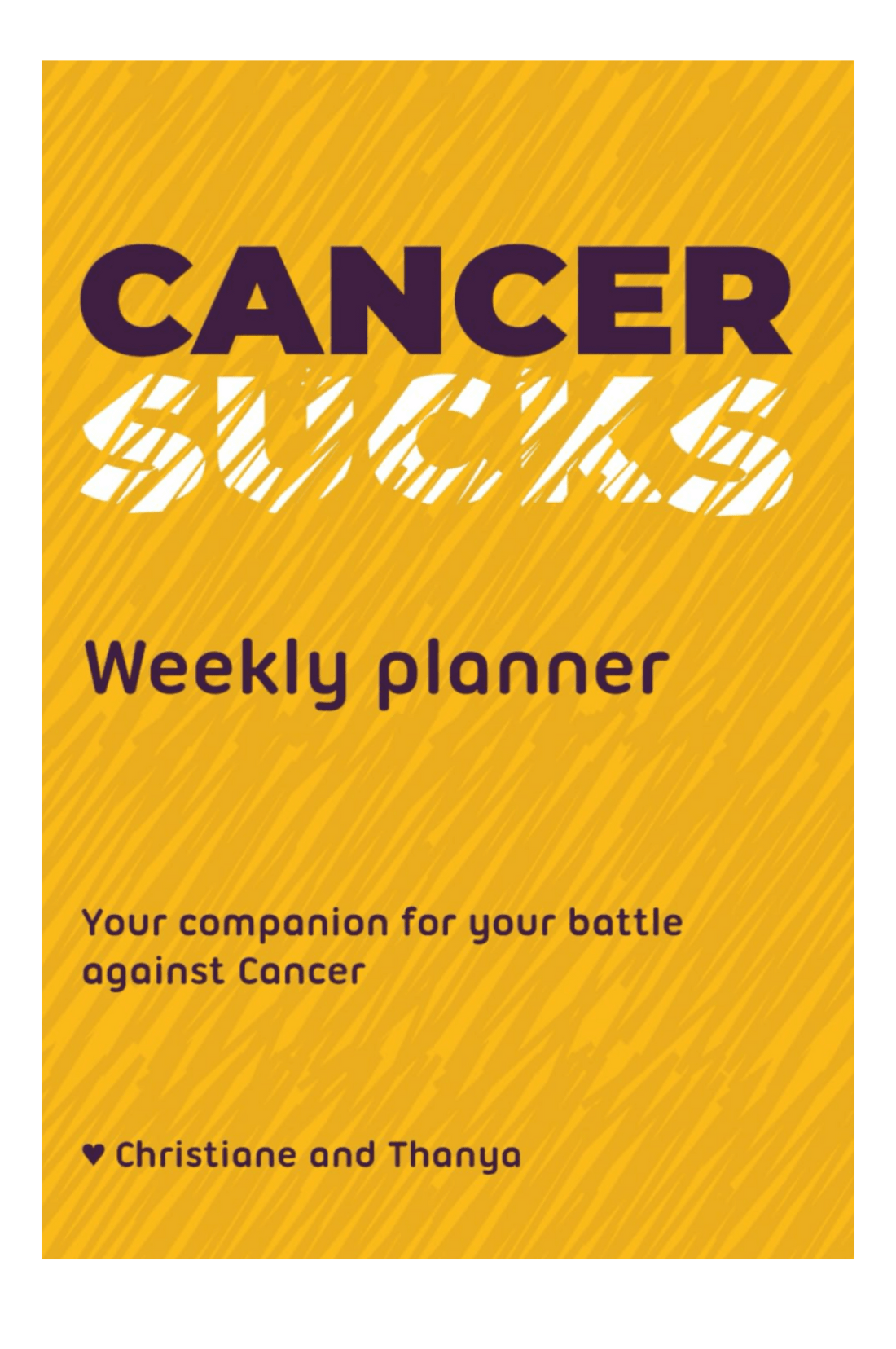 Weekly undated planner -Agenda- Christiane Constantineau
