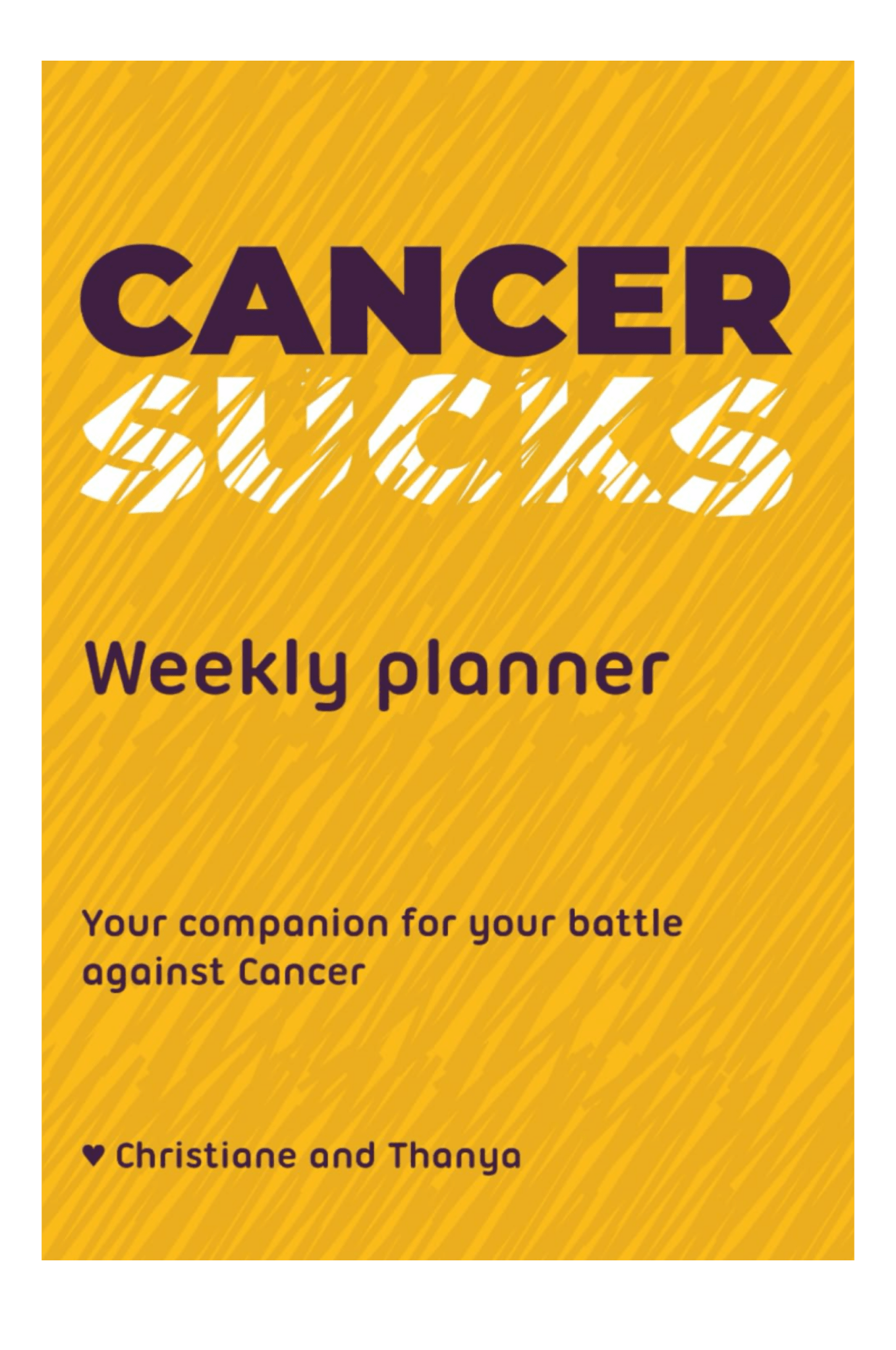 Weekly undated planner -Agenda- Christiane Constantineau