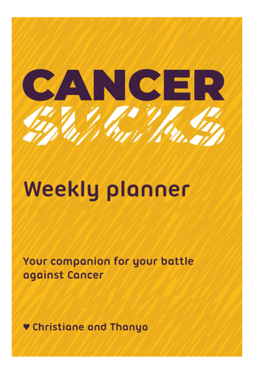 Weekly undated planner -Agenda- Christiane Constantineau